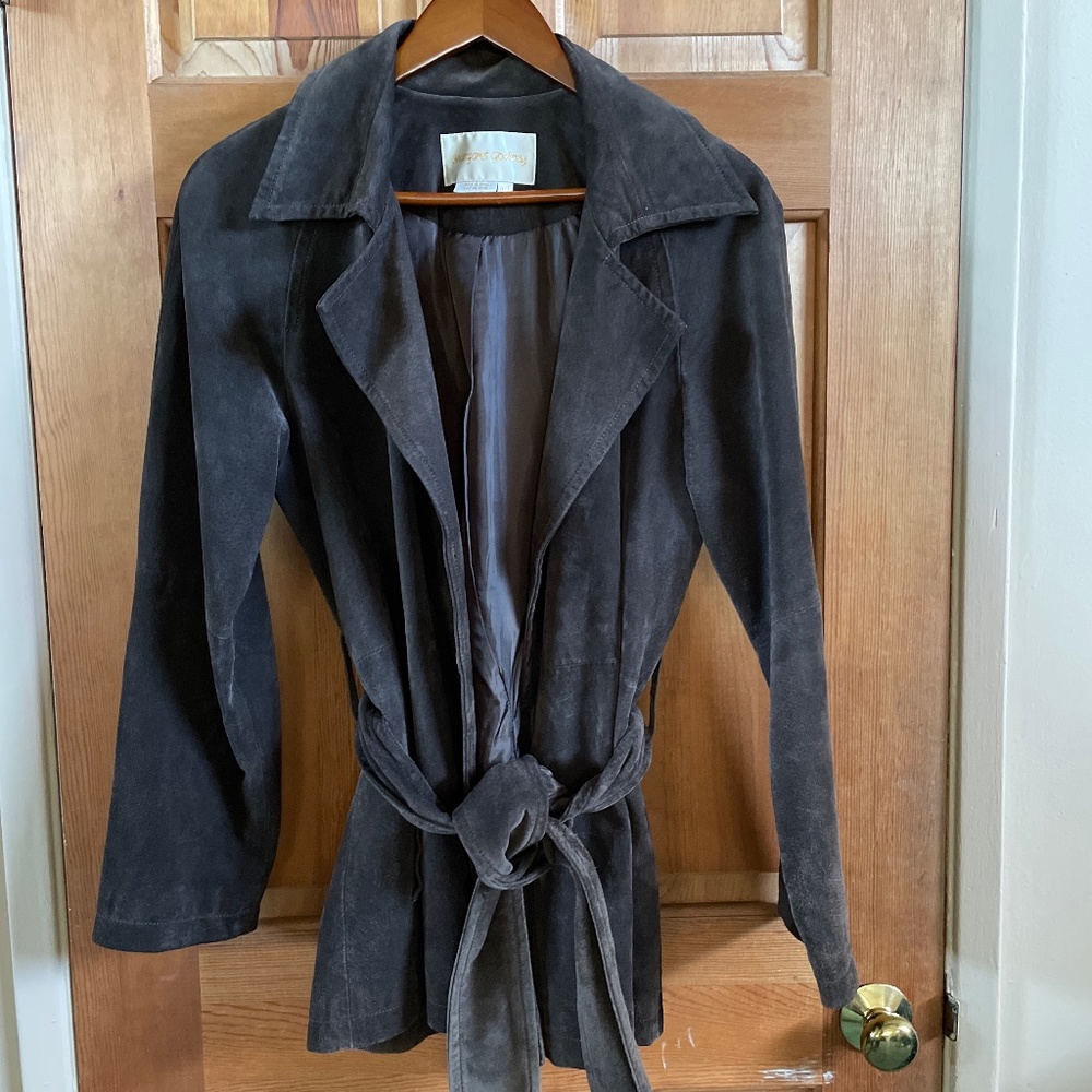 Margaret Godtrey Brown Leather Jacket